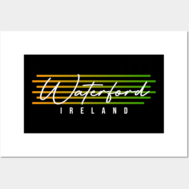 Waterford Ireland Souvenir Gift Wall Art by zap